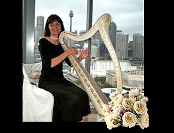 Sydney Wedding Harpist - Harp Player - Harp Music